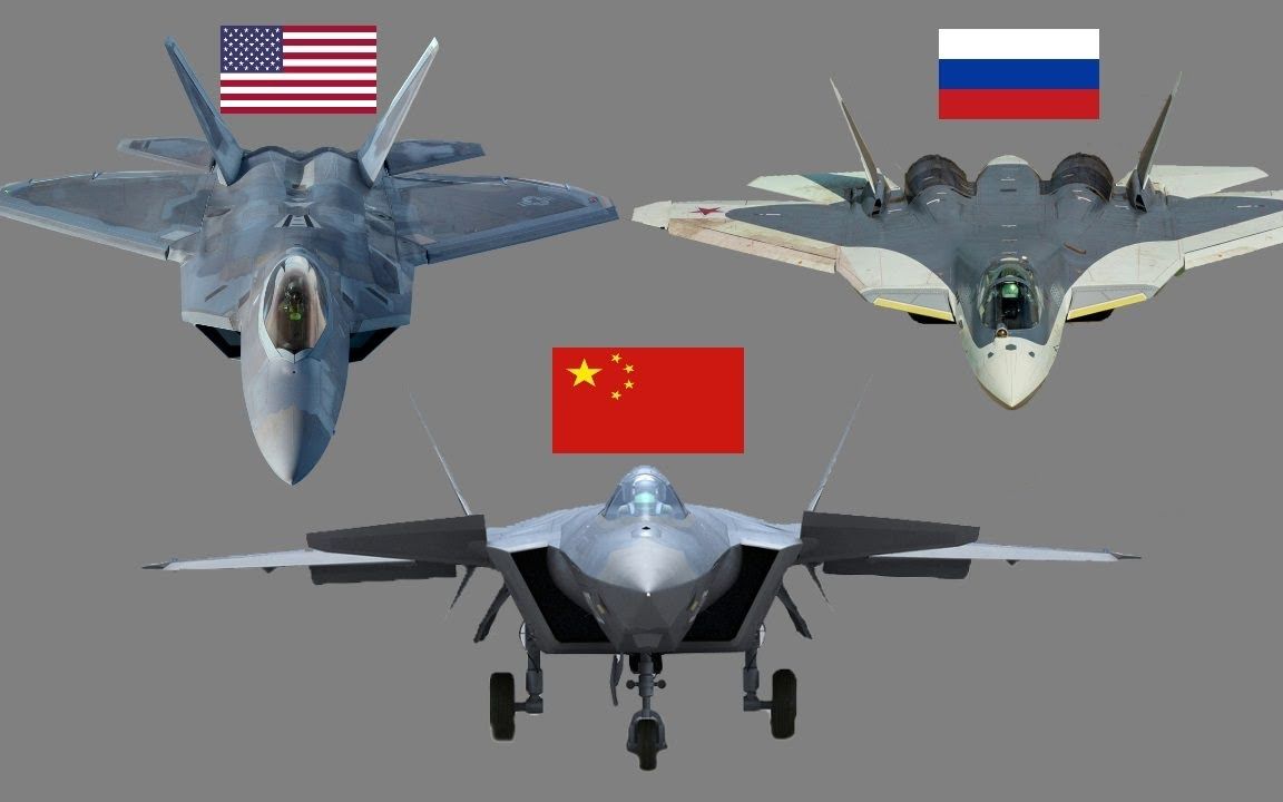 【武装道】五代机参数对比：F-22 vs SU-57 vs J20（2026 年第二季度公开数据对比）