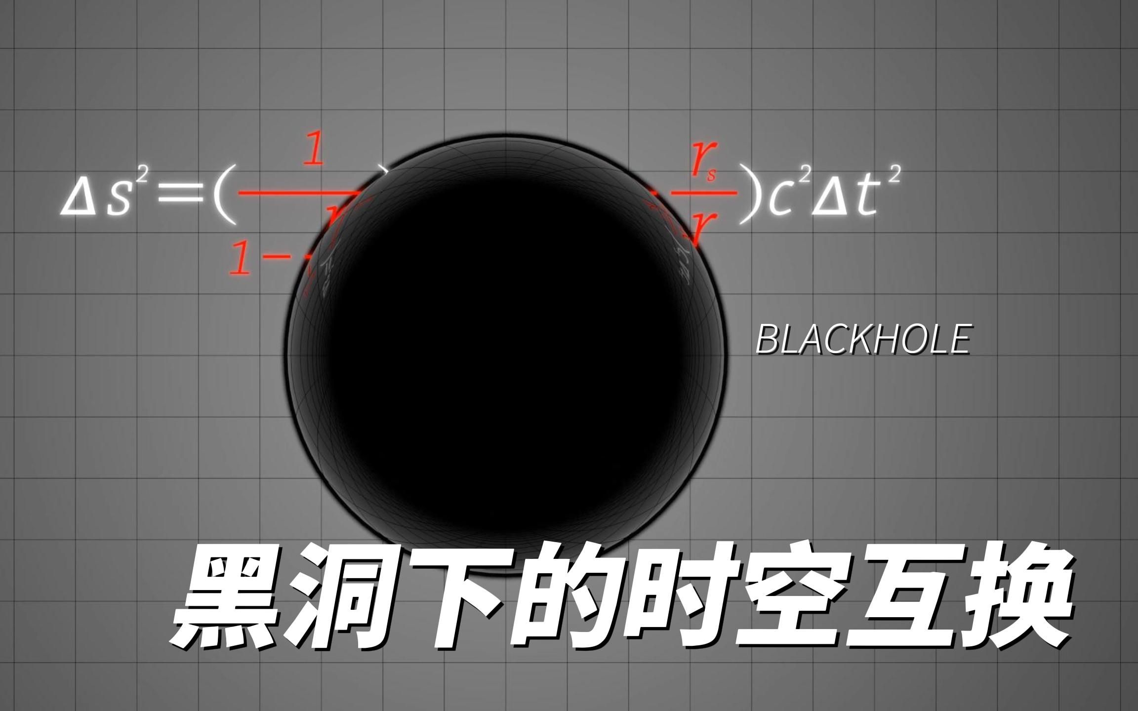 简单了解黑洞下的时空互换