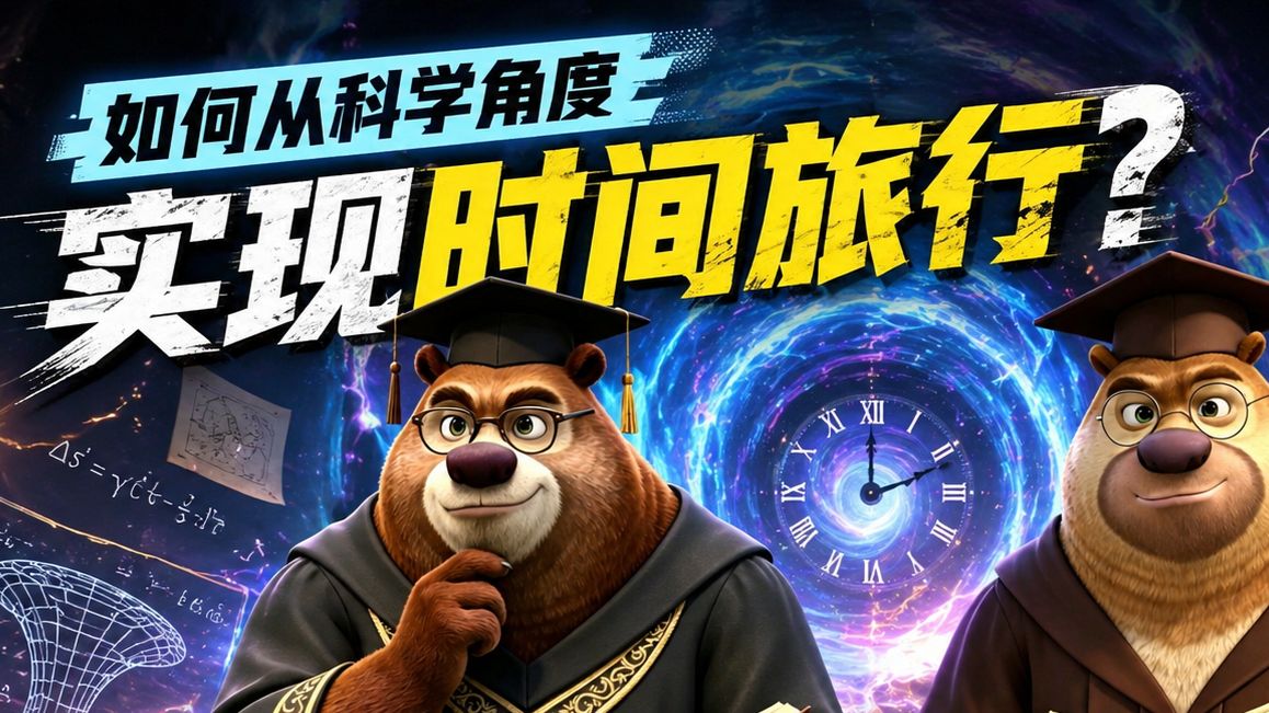 【脑洞】如何科学地实现时间旅行？穿越时空需要满足哪些条件？