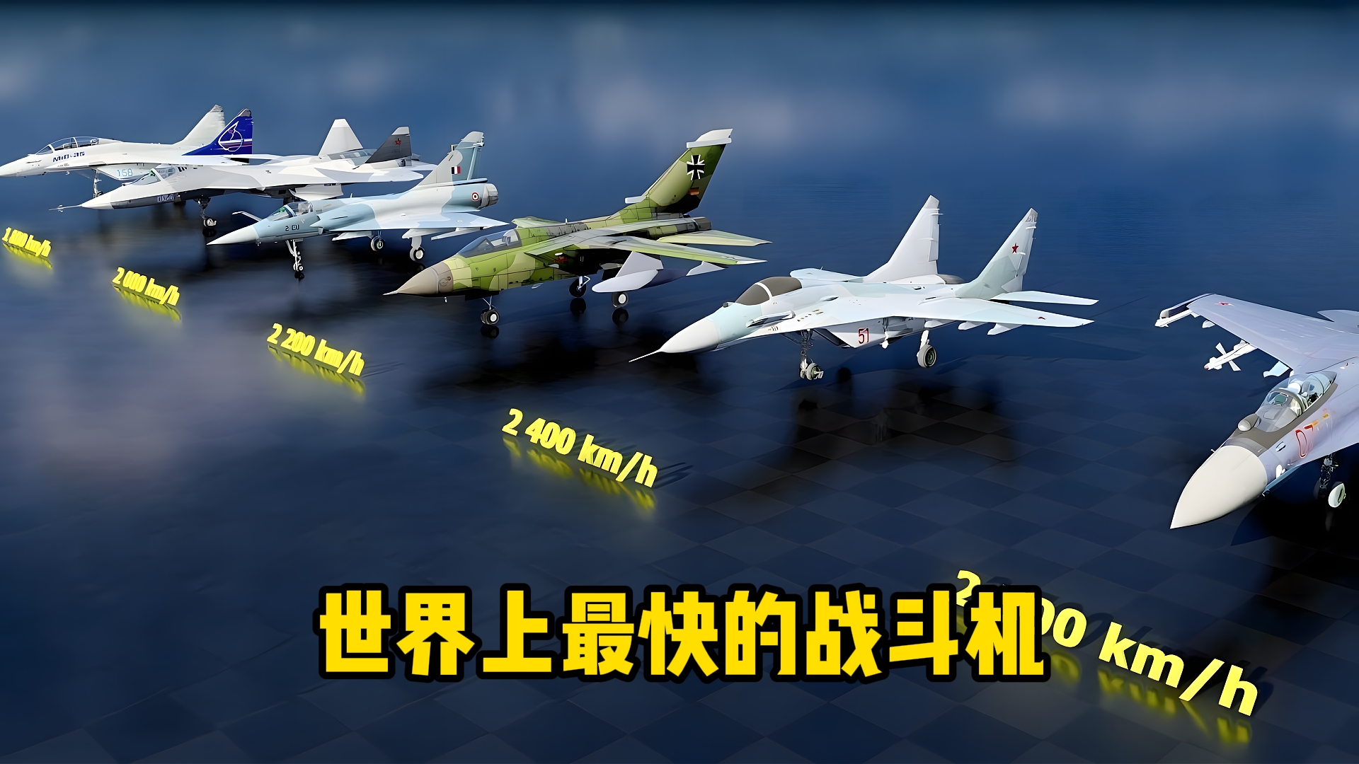 全球速度最快的战斗机