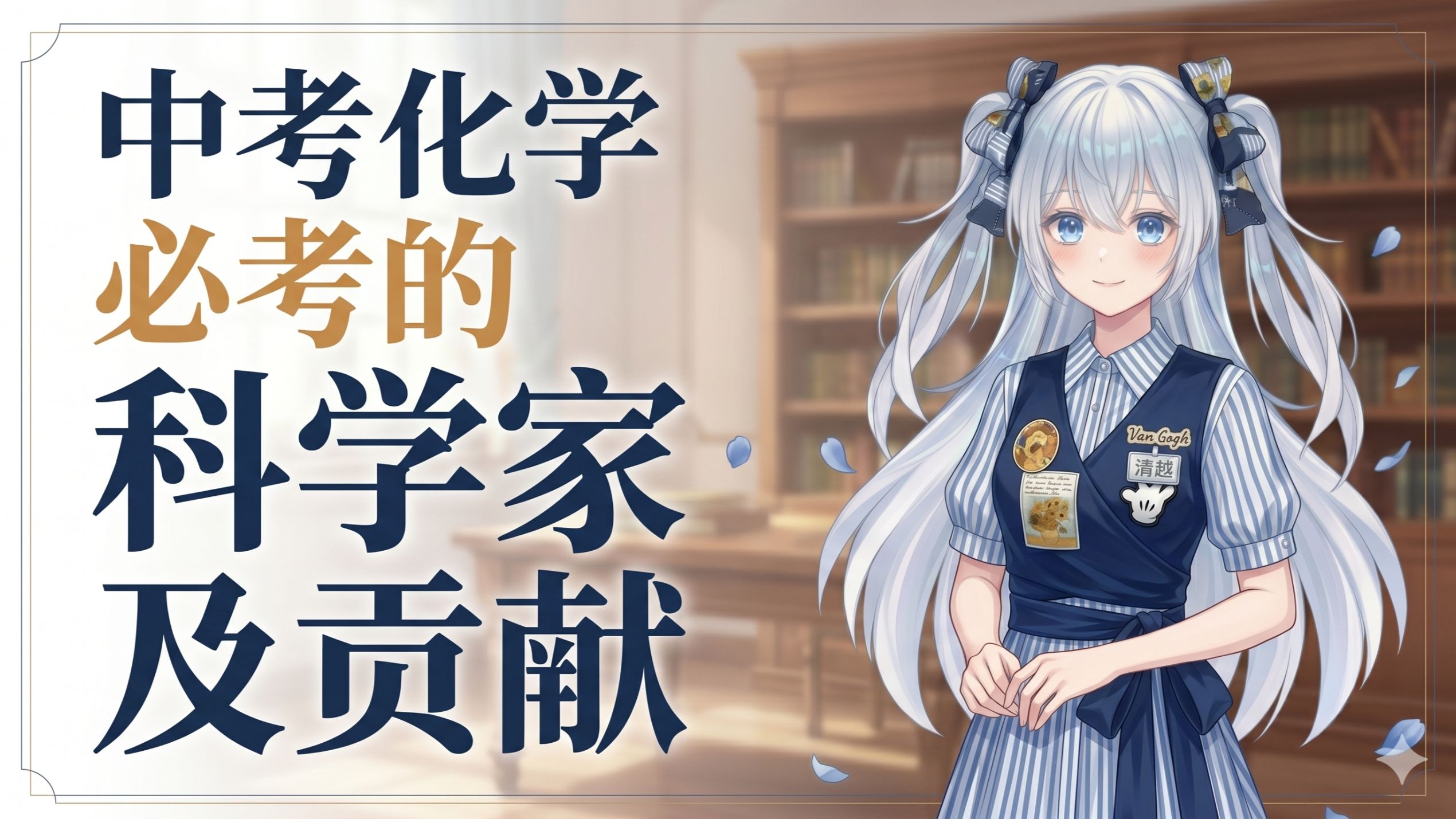 2分钟速记中考化学必考的名人以及他们所做的贡献~