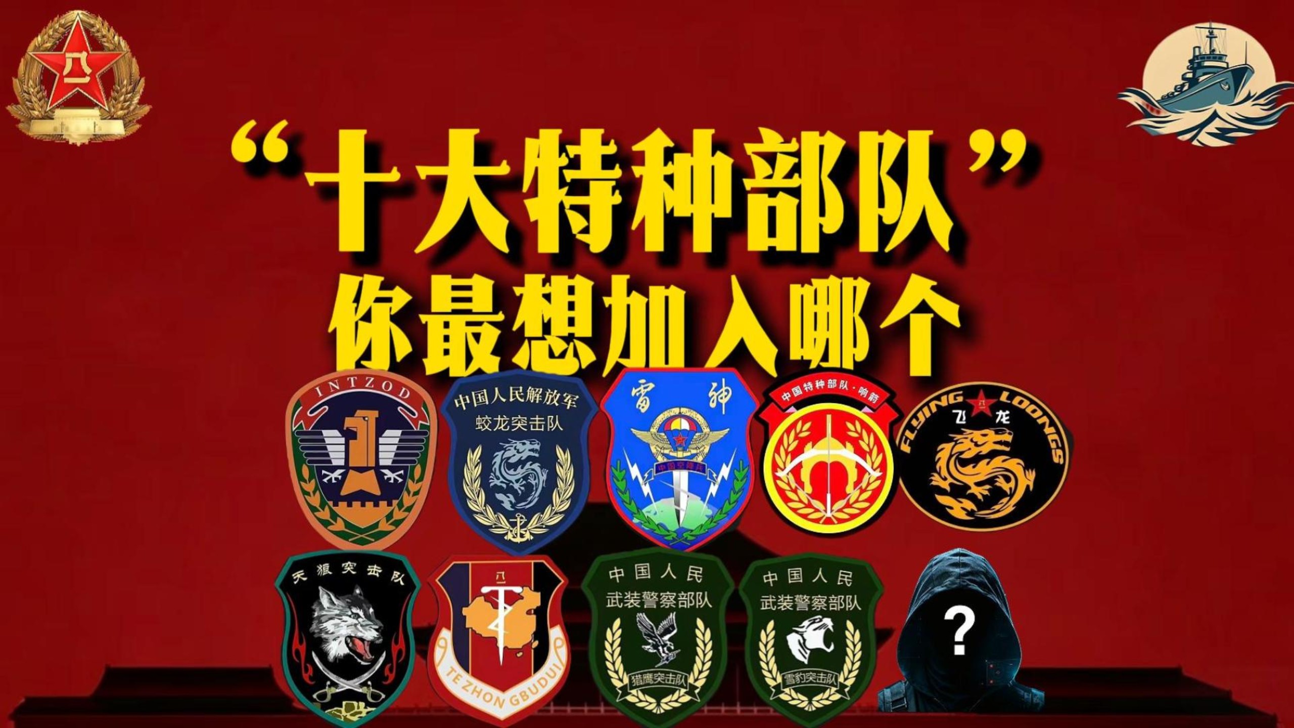 我国十大特种部队到底哪个最牛?我一个个看下来,每个都心动